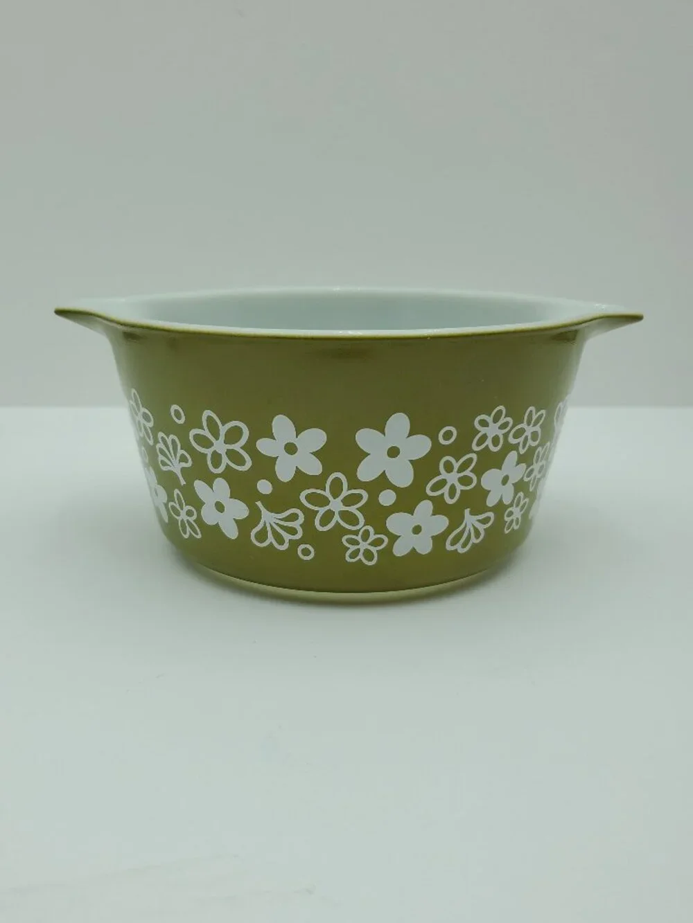 Pyrex Spring Blossom 1 Qt Round Casserole with Lid Crazy Daisy 1 Quart Baker